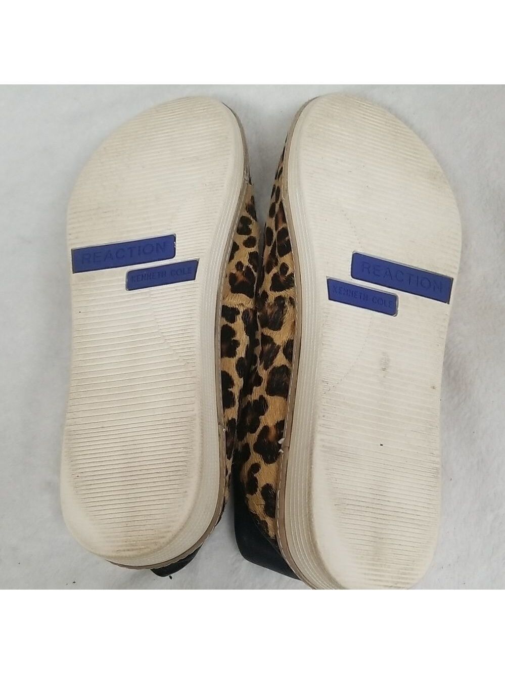 REACTION KENNETH COLE LEOPARD PRINT SLIP ON SHOES - Picture 7 of 8